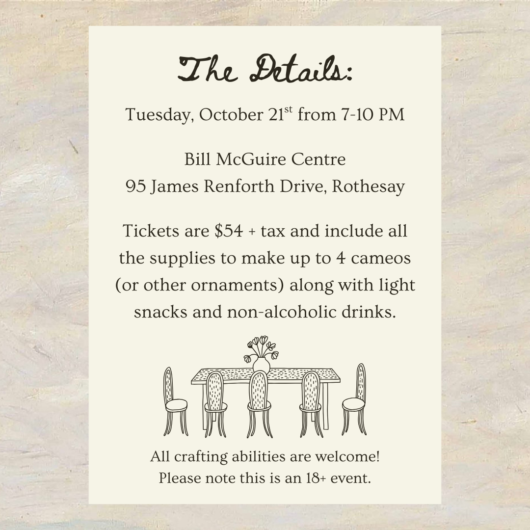 CRAFT CLUB ~ October 2025