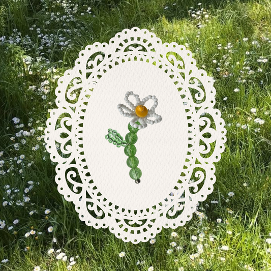 Beaded Flower Charm Craft Kit