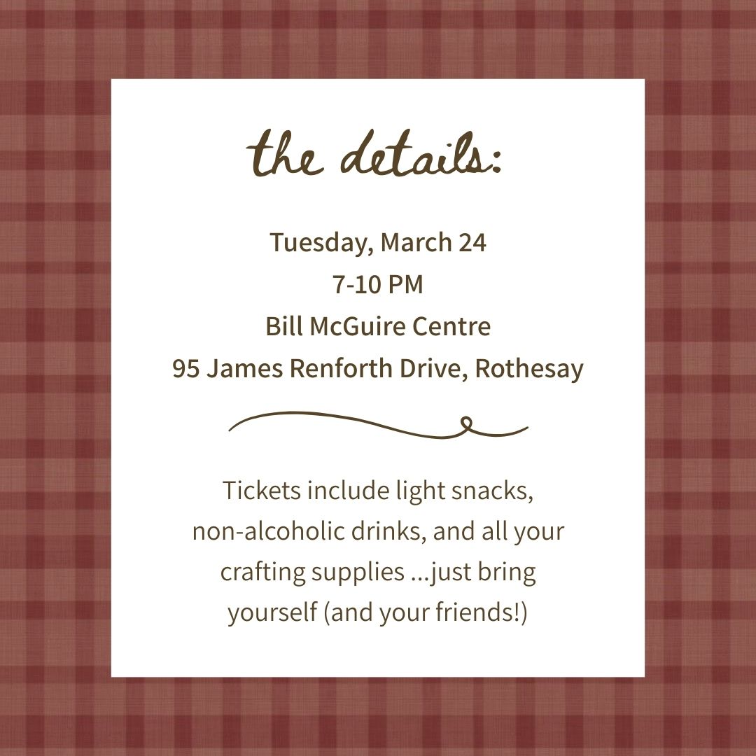 CRAFT CLUB ~ March 2026